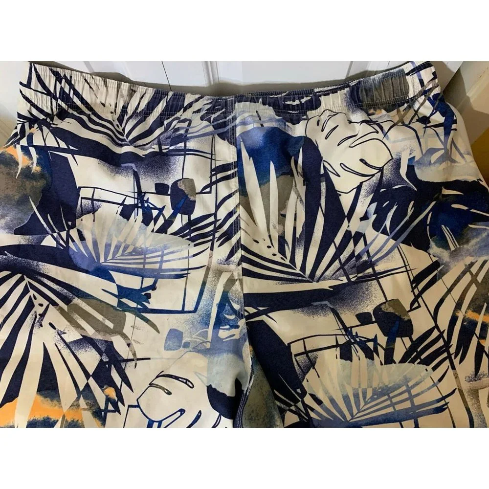 Vintage Nike Men’s‎ Sz XL 80s 90s Swim Surf Board Trunks Shorts Blue